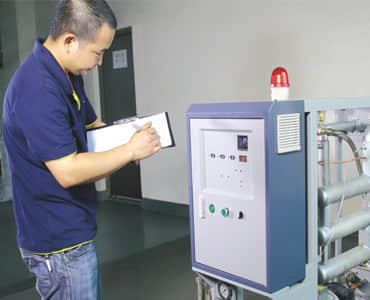 水溫機半成品登記生產進度和部分功能檢測結果登記